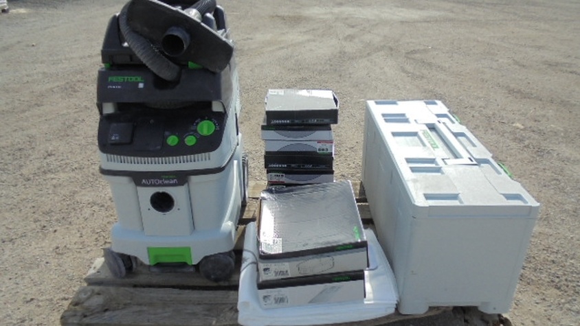 Kit ponceuse à bras et aspirateur Festool
